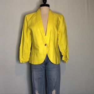 🆕Gibson Neon Yellow Blazer Large